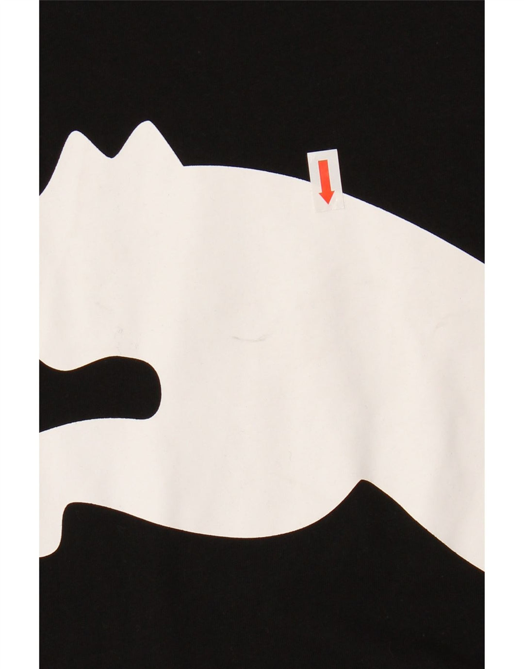 Puma Girls Graphic T-Shirt Top 13-14 Years Black