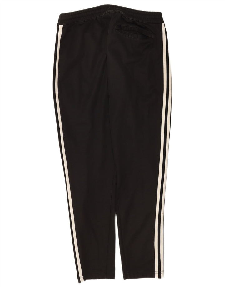 Adidas Mens Tracksuit Trousers Medium Black Cotton