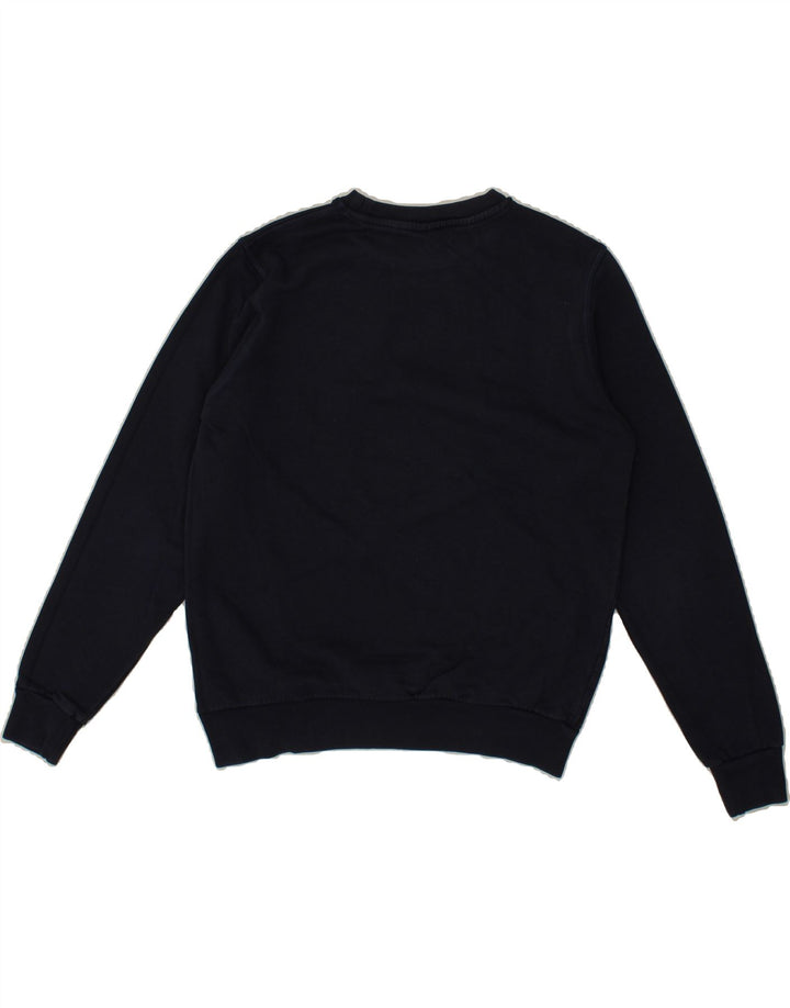 NORTH SAILS Boys Graphic Sweatshirt Jumper 15-16 Years Navy Blue Cotton Vintage North Sails and Second-Hand North Sails from Messina Hembry 