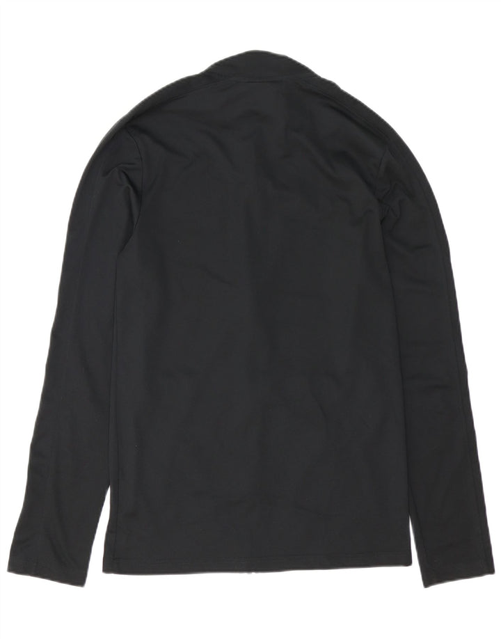 Nike Mens Dri Fit Slim Fit Tracksuit Top Jacket Small Black Polyester