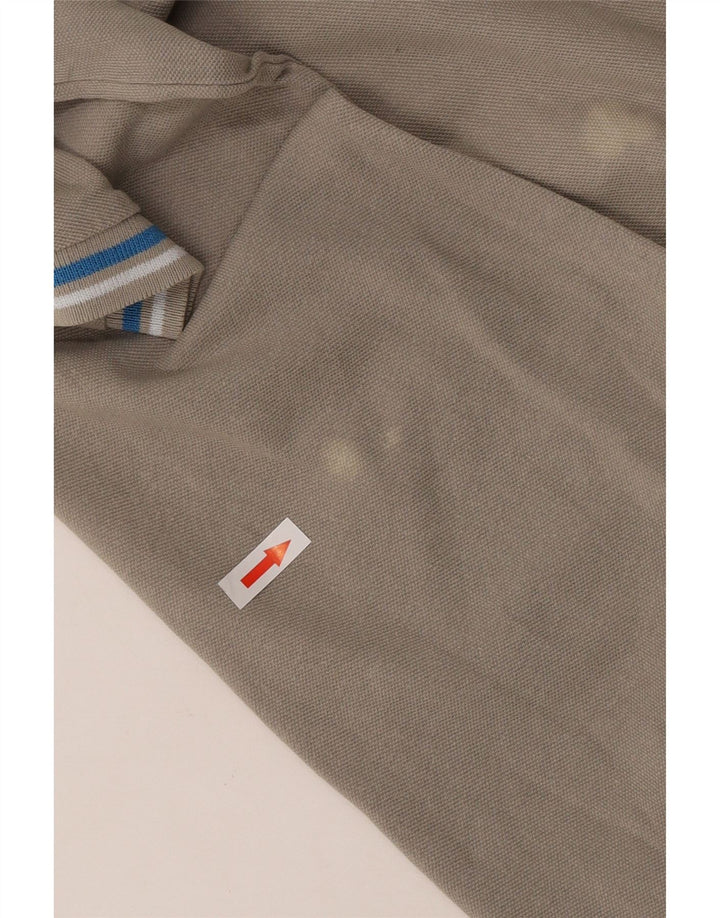 Kappa Mens Polo Shirt Medium Grey