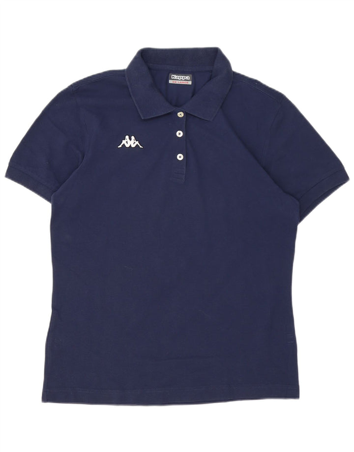 Kappa Womens Polo Shirt UK 20 2XL Navy Blue
