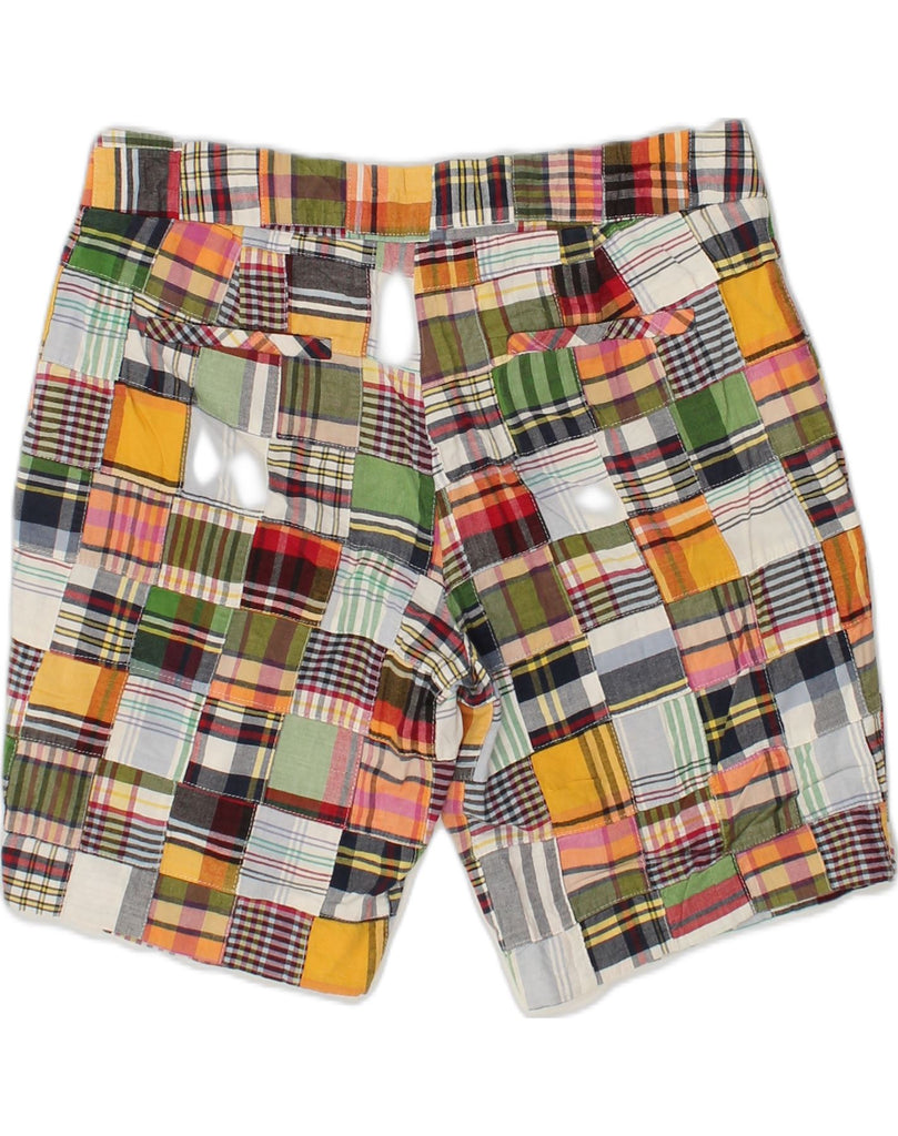 J. CREW Womens City Fit Chino Shorts US 6 Medium W32  Multicoloured | Vintage J. Crew | Thrift | Second-Hand J. Crew | Used Clothing | Messina Hembry 