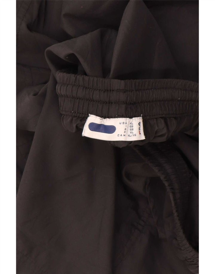 Fila Mens Sport Shorts IT 56 XL Black Colourblock Polyester