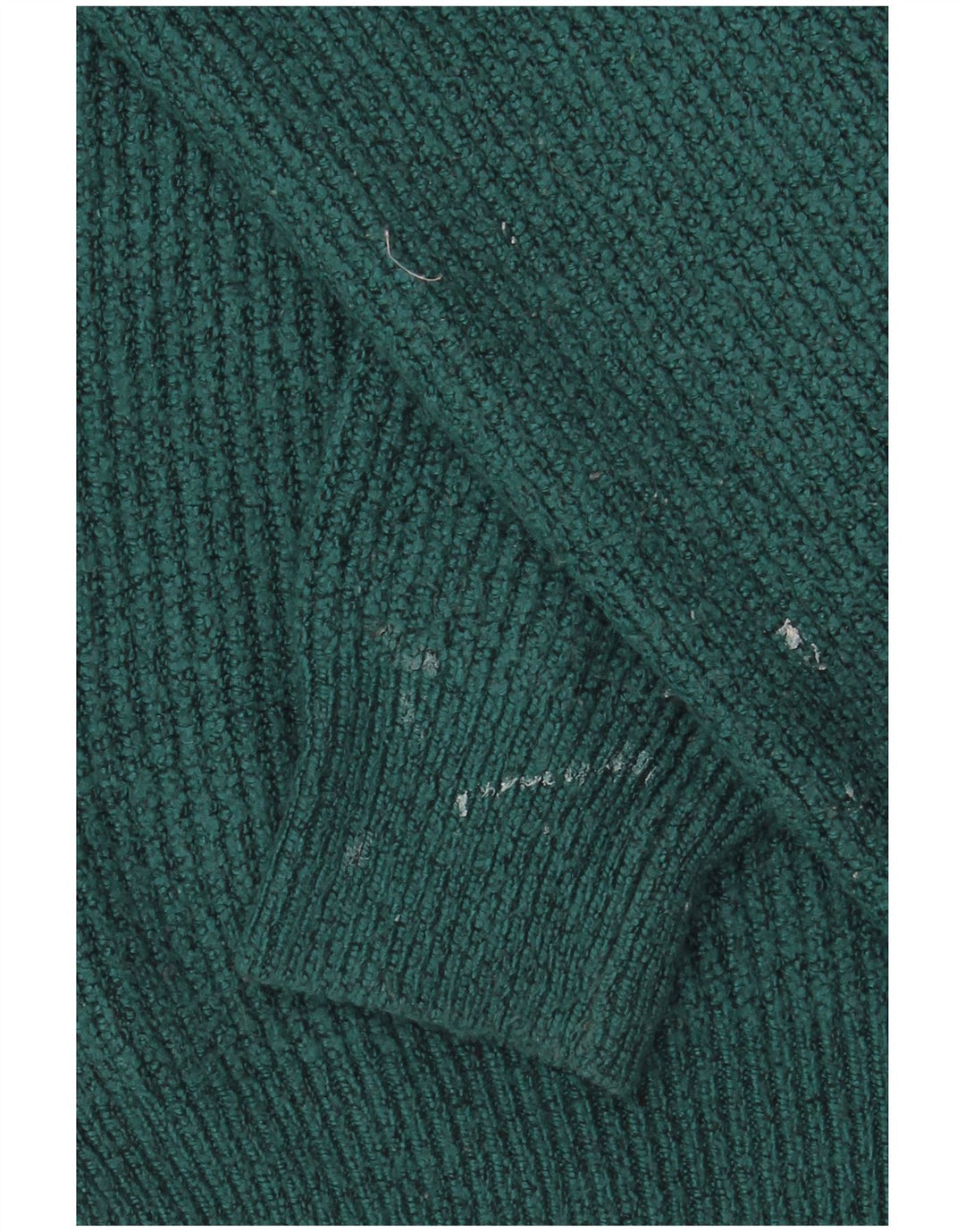 Marks & Spencer Womens Crew Neck Jumper Sweater UK 12 Medium Green