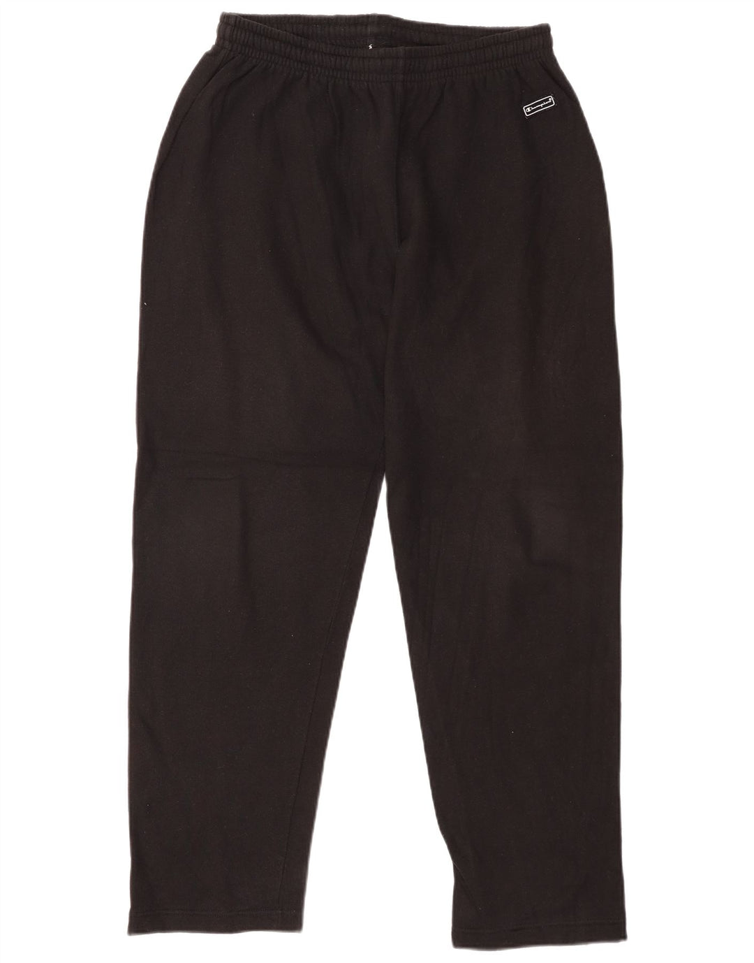 Champion Mens Tracksuit Trousers Joggers Large Black Cotton