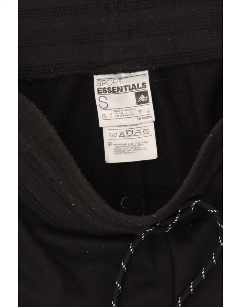 ADIDAS Womens Climalite Tracksuit Trousers Joggers UK 8/10 Small  Black Vintage Adidas and Second-Hand Adidas from Messina Hembry 