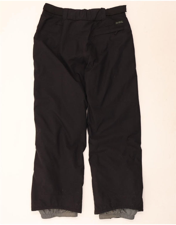Animal Mens Ski Trousers Large Black Polyamide