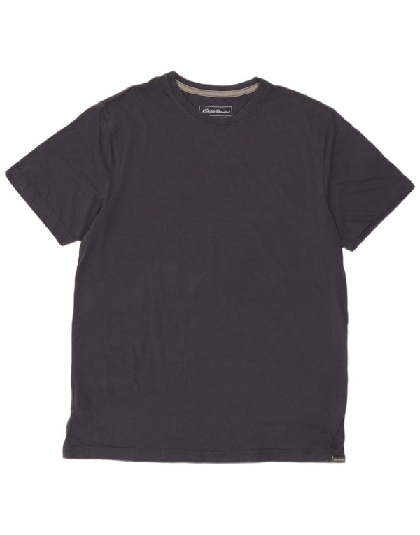 EDDIE BAUER Mens T-Shirt Top Medium Grey Cotton