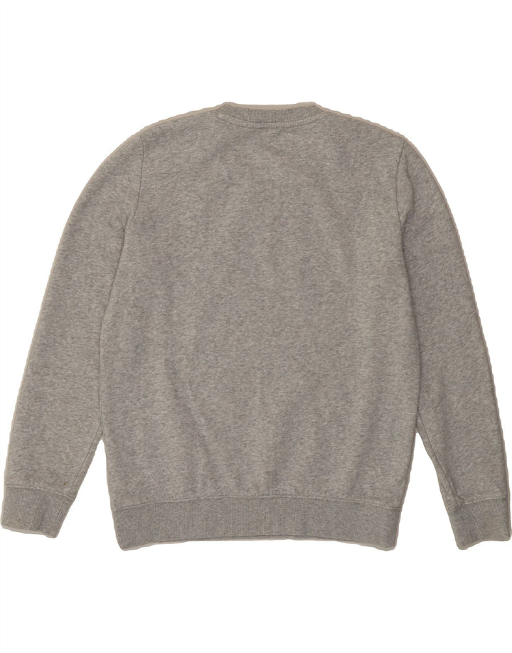 TOMMY HILFIGER Womens Sweatshirt Jumper UK 10 Small Grey Cotton Vintage Tommy Hilfiger and Second-Hand Tommy Hilfiger from Messina Hembry 