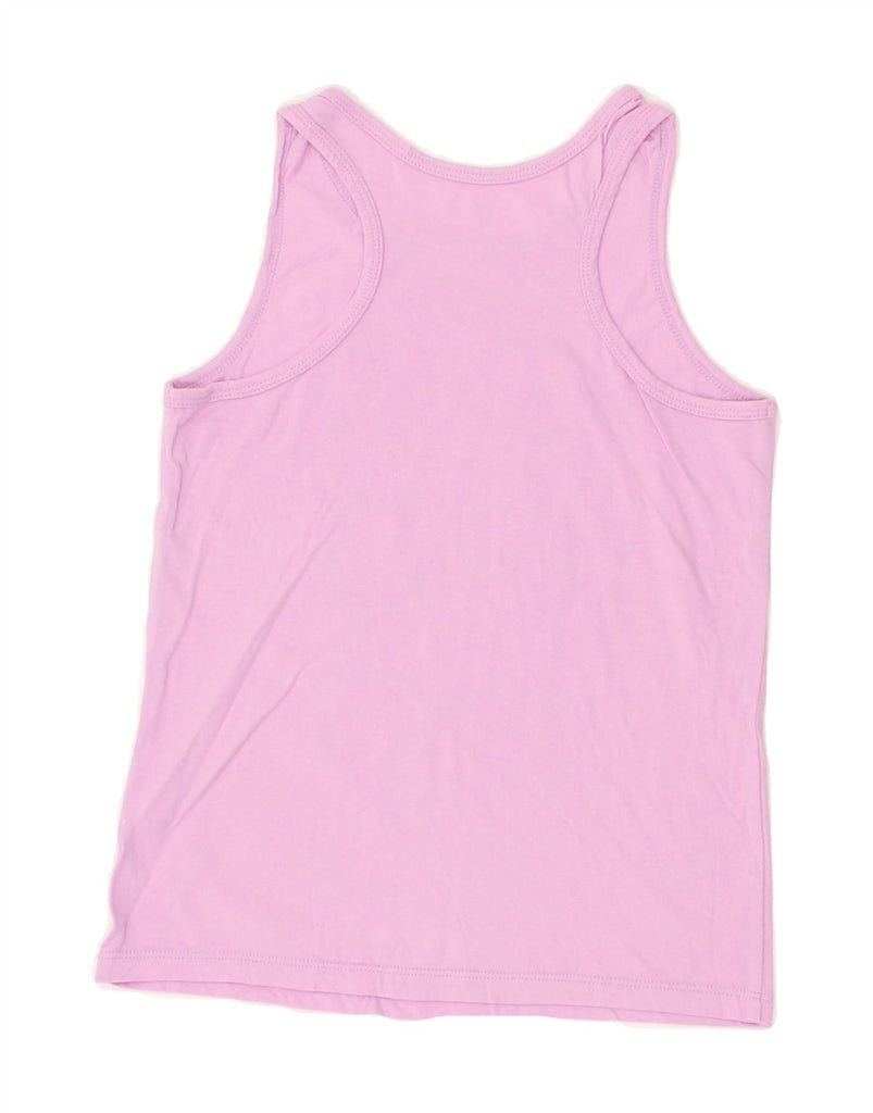 GAP Girls Graphic Vest Top 10-11 Years Medium Pink Cotton | Vintage Gap | Thrift | Second-Hand Gap | Used Clothing | Messina Hembry 