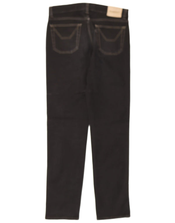 JECKERSON Mens Straight Jeans W31 L32  Black Cotton