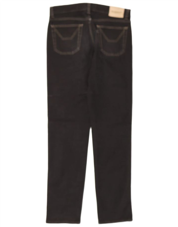 JECKERSON Mens Straight Jeans W31 L32  Black Cotton