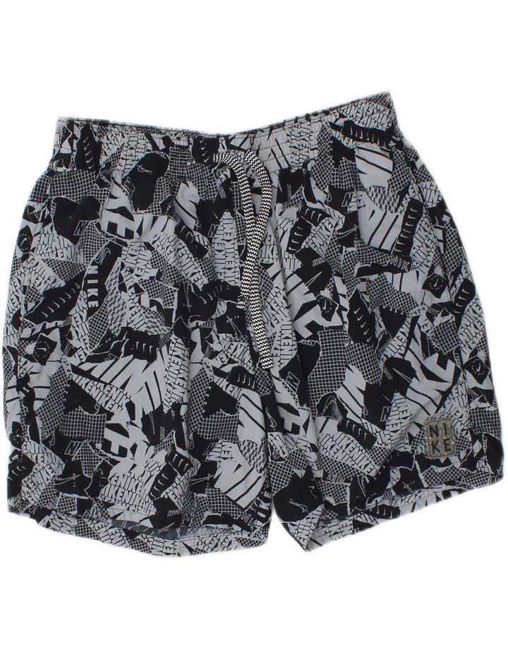 Nike Mens Graphic Sport Shorts Medium  Black Polyamide