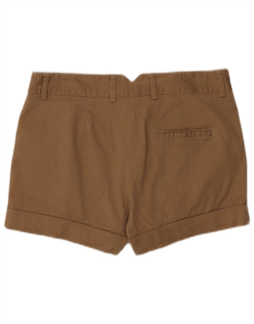 Zara Womens Chino Shorts Small W26 Beige Cotton