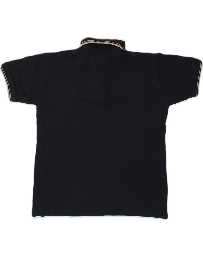 KAPPA Mens Polo Shirt Large Black Cotton | Vintage Kappa | Thrift | Second-Hand Kappa | Used Clothing | Messina Hembry 