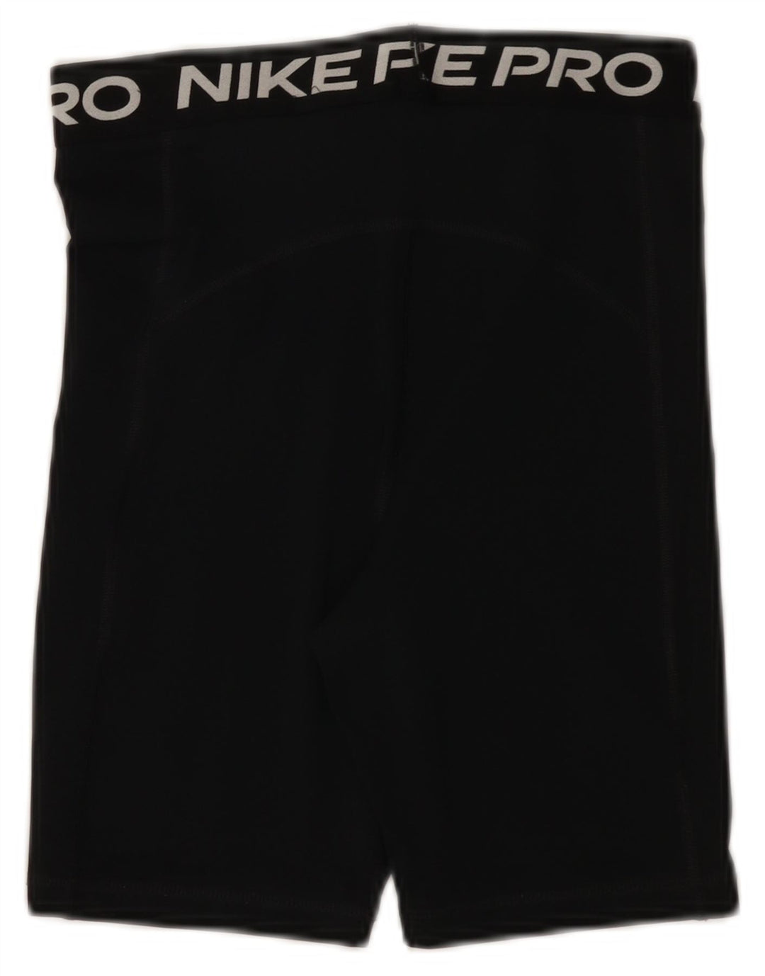 Nike Womens Dri Fit Graphic Sport Shorts UK 10 Small  Black Polyester