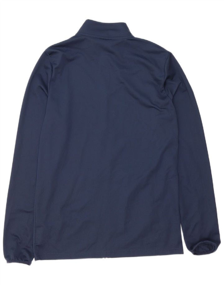 Nike Mens Tracksuit Top Jacket Medium Navy Blue Polyester