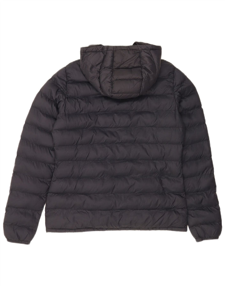 Mountain Warehouse Womens Hooded Padded Jacket UK 10 Small Navy Blue