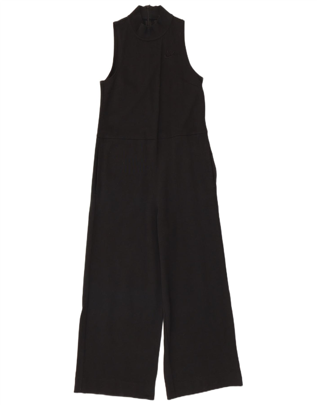 NIKE Womens Sleeveless Jumpsuit UK 6 XS Black Cotton