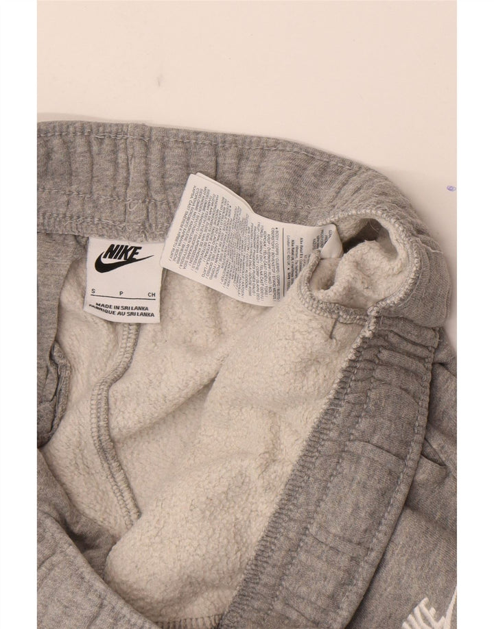 Nike Mens Tracksuit Trousers Joggers Small  Grey Cotton