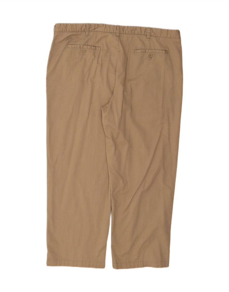IZOD Mens Straight Chino Trousers W44 L30 Beige Cotton Vintage Izod and Second-Hand Izod from Messina Hembry 