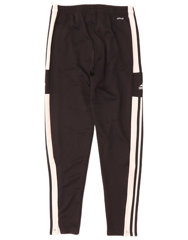 Adidas Womens Aeroready Tracksuit Trousers UK 12 Medium Black Colourblock
