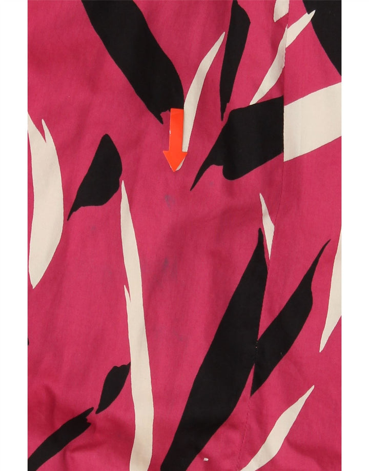 LUISA SPAGNOLI Womens One Shoulder Dress UK 12 Medium Pink Vintage Luisa Spagnoli and Second-Hand Luisa Spagnoli from Messina Hembry 