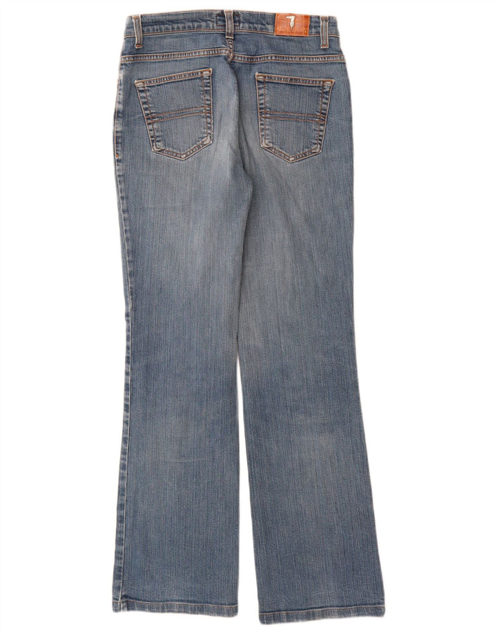 Trussardi Jeans Womens Bootcut Jeans W27 L30 Blue Cotton