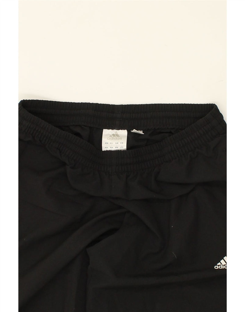 ADIDAS Mens Tracksuit Trousers Joggers Small Black Polyester | Vintage Adidas | Thrift | Second-Hand Adidas | Used Clothing | Messina Hembry 