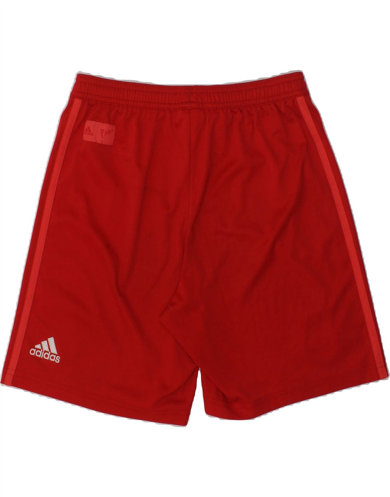 ADIDAS Boys Sport Shorts 11-12 Years Red Polyester | Vintage Adidas | Thrift | Second-Hand Adidas | Used Clothing | Messina Hembry 