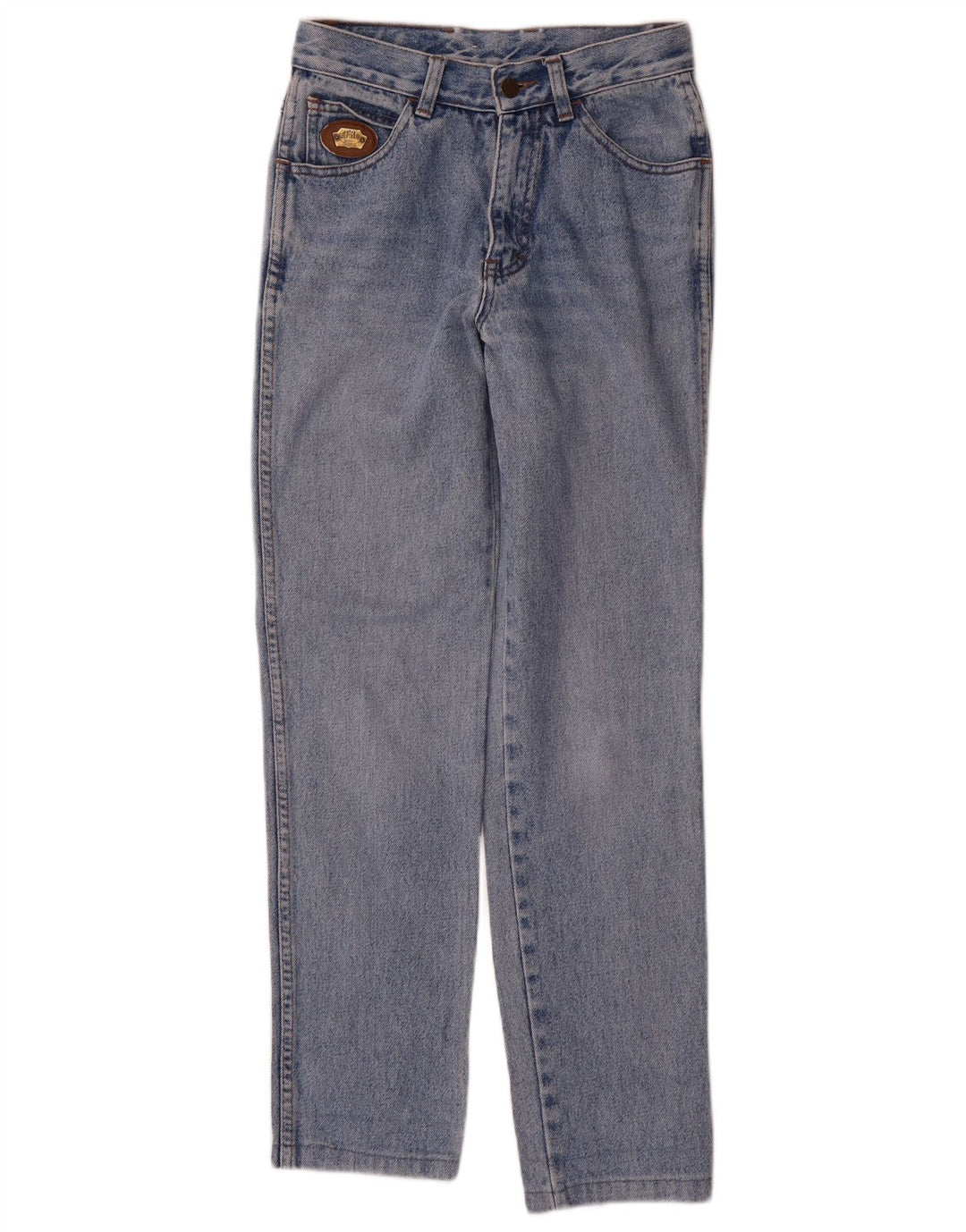 Vintage Womens Slim Jeans W26 L29 Blue Cotton