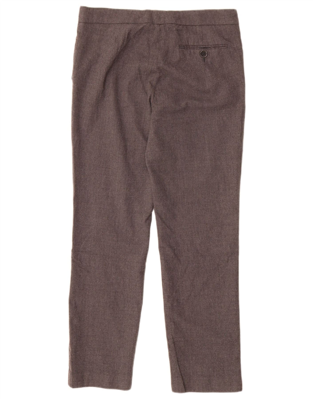 Henry Cottons Womens Slim Suit Trousers IT 42 Medium W30 L26 Grey Wool
