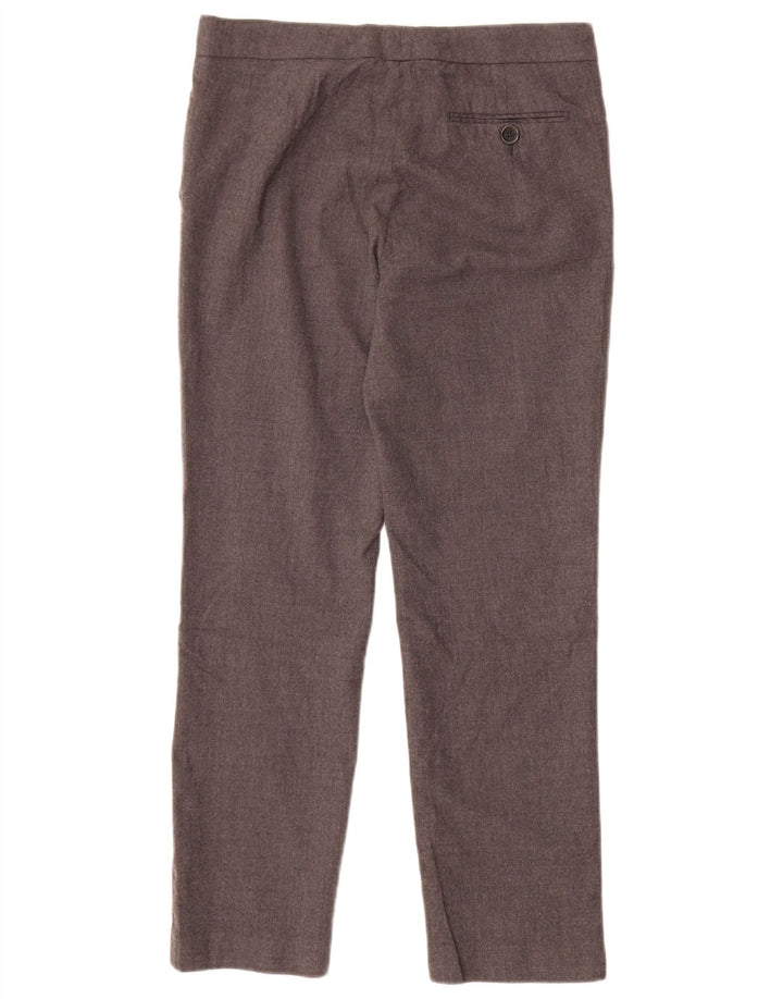 Henry Cottons Womens Slim Suit Trousers IT 42 Medium W30 L26 Grey Wool