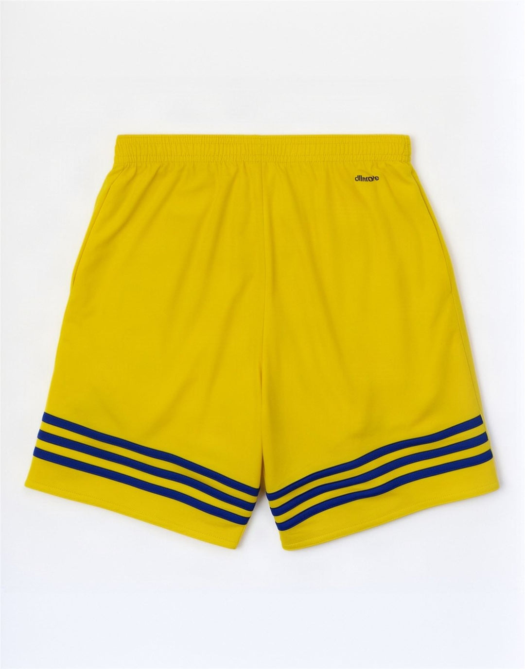 Adidas Mens Climalite Sport Shorts Small Yellow Polyester