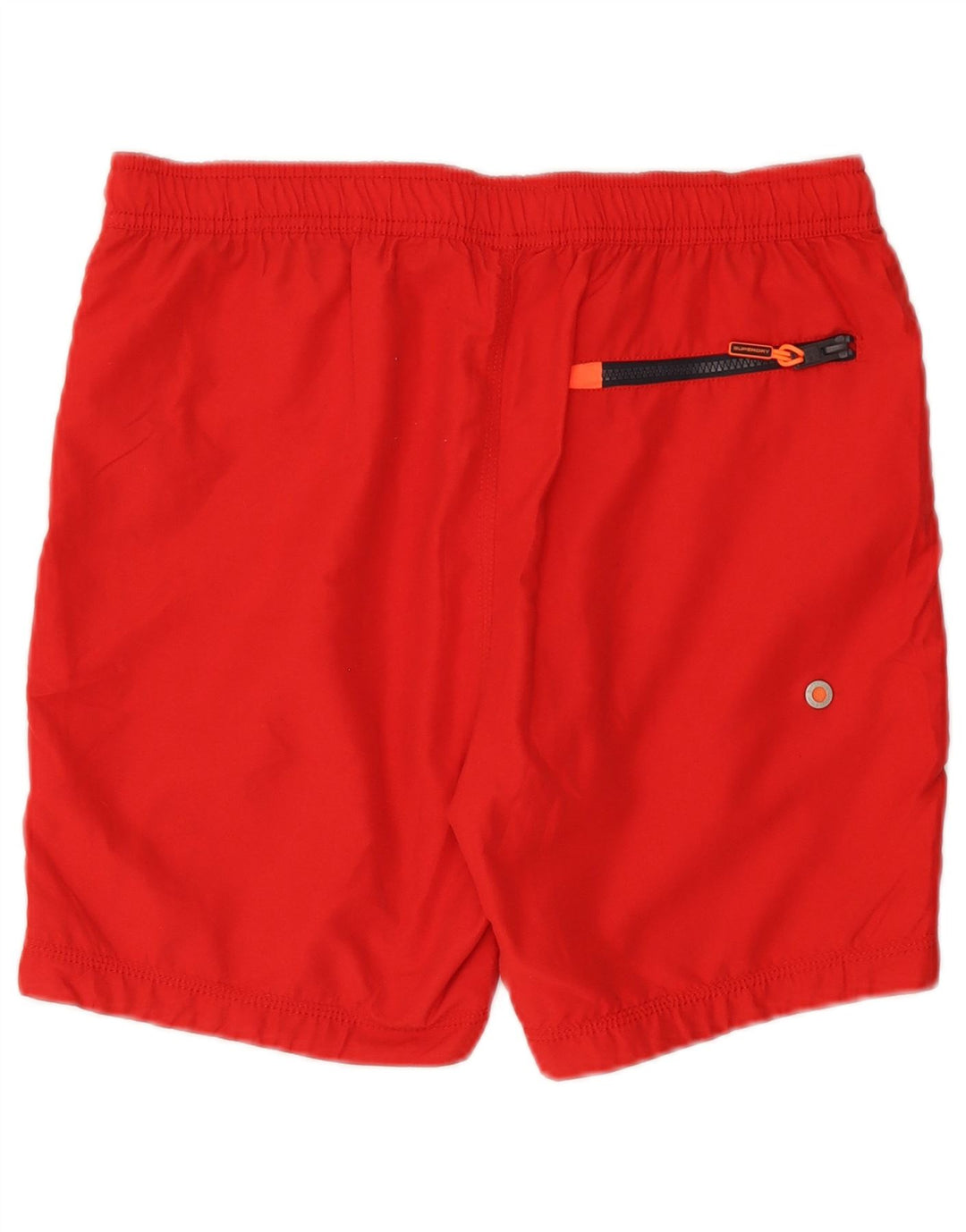 Superdry Mens Graphic Swimming Shorts Large Red Polyester