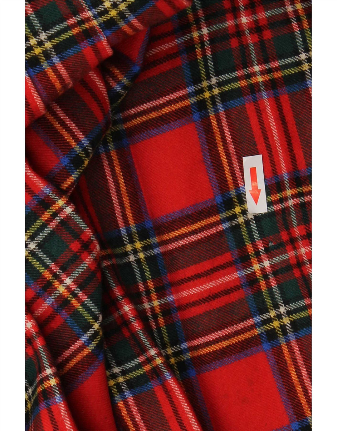 Vintage Womens Wrap Skirt W30 Medium Red Plaid