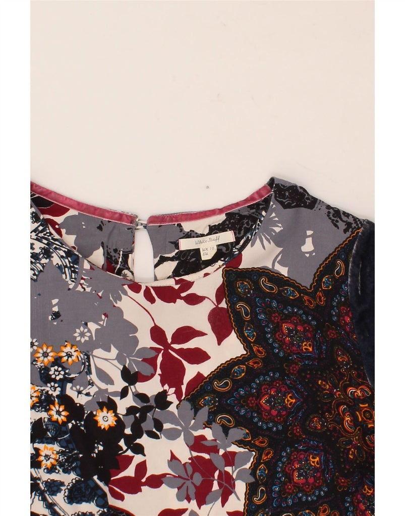 WHITE STUFF Womens Sheath Dress UK 10 Small Multicoloured Paisley Vintage White Stuff and Second-Hand White Stuff from Messina Hembry 