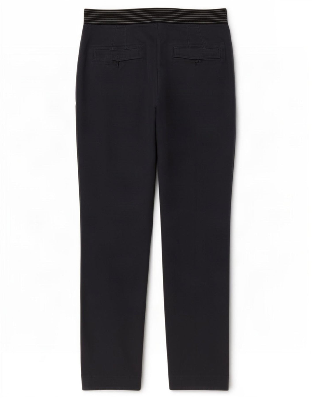 Zara Womens Straight Chino Trousers Medium W28 L27 Navy Blue