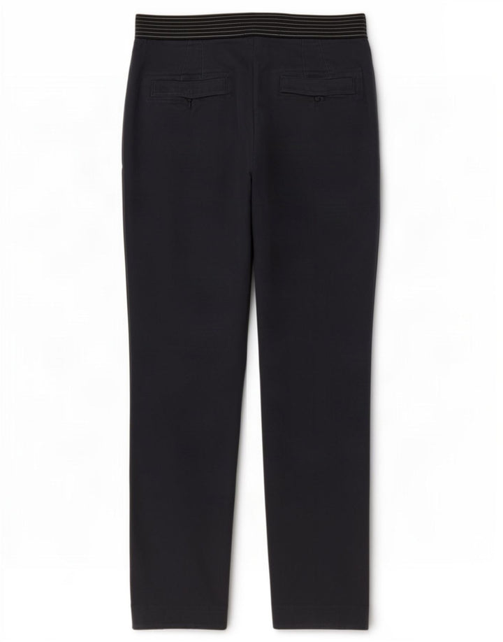 Zara Womens Straight Chino Trousers Medium W28 L27 Navy Blue