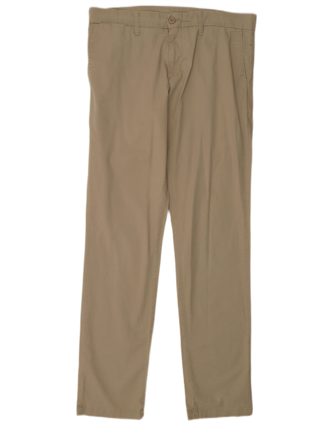 CARHARTT Mens Slim Chino Trousers W33 L34  Beige Cotton