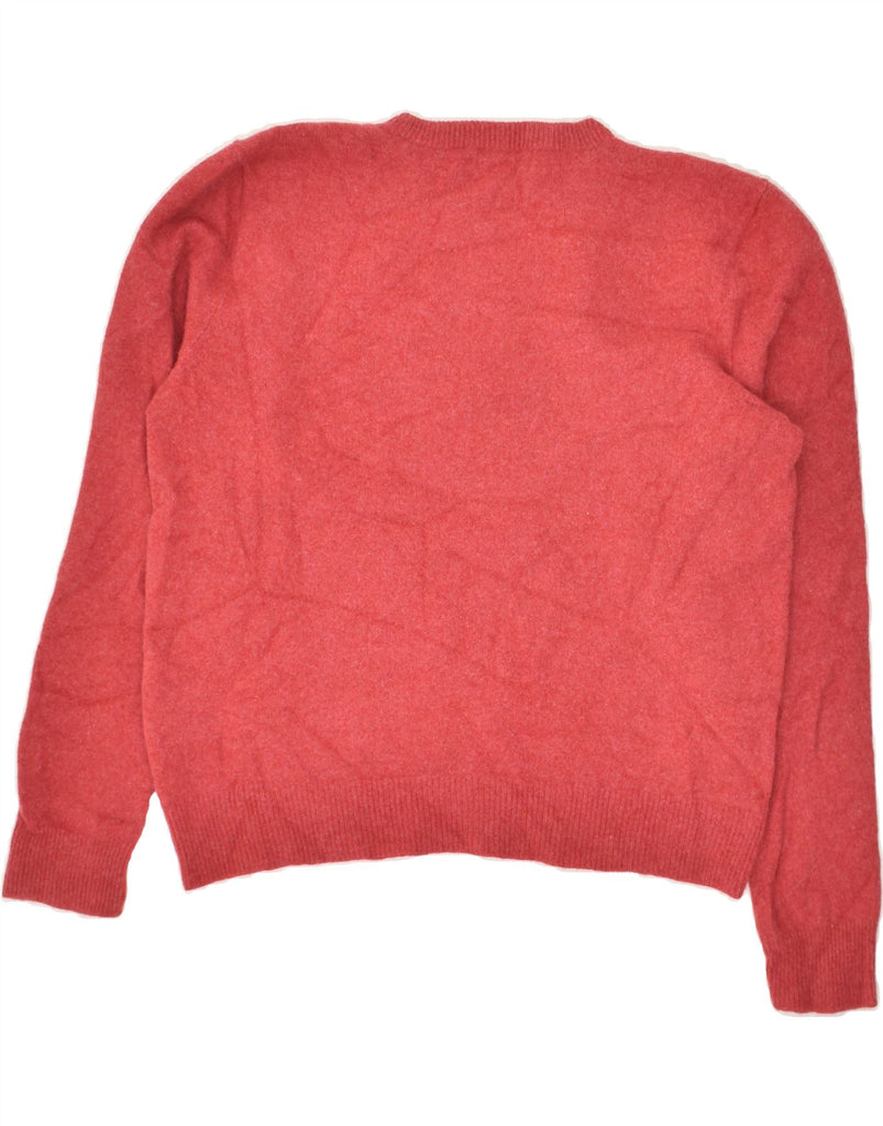 POLO RALPH LAUREN Womens Crew Neck Jumper Sweater UK 16 Large Red | Vintage Polo Ralph Lauren | Thrift | Second-Hand Polo Ralph Lauren | Used Clothing | Messina Hembry 