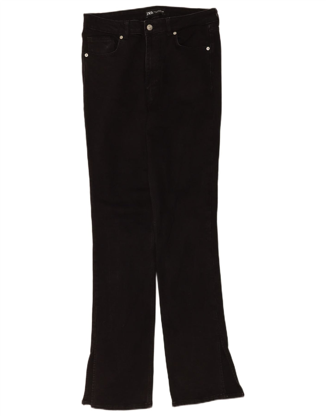 Zara Womens Bootcut Jeans EU 42 Large W32 L33 Black