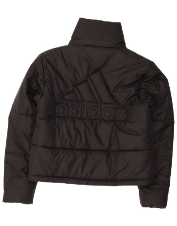 Adidas Womens Crop Padded Jacket UK 4/6 XS Black