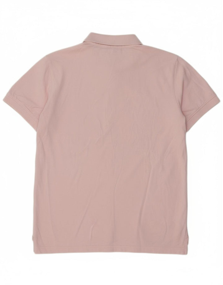 KAPPA Mens Polo Shirt Large Pink Cotton