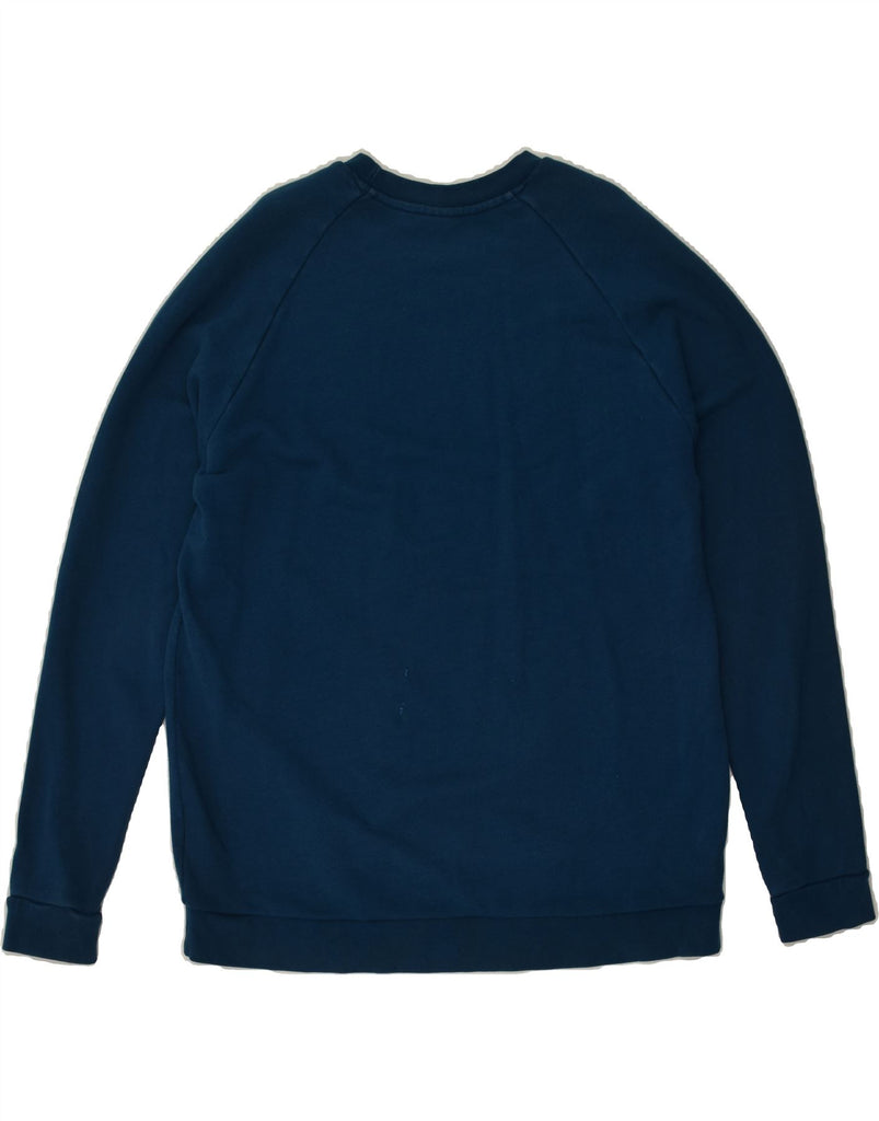 ADIDAS Mens Graphic Sweatshirt Jumper XL Navy Blue Cotton | Vintage Adidas | Thrift | Second-Hand Adidas | Used Clothing | Messina Hembry 