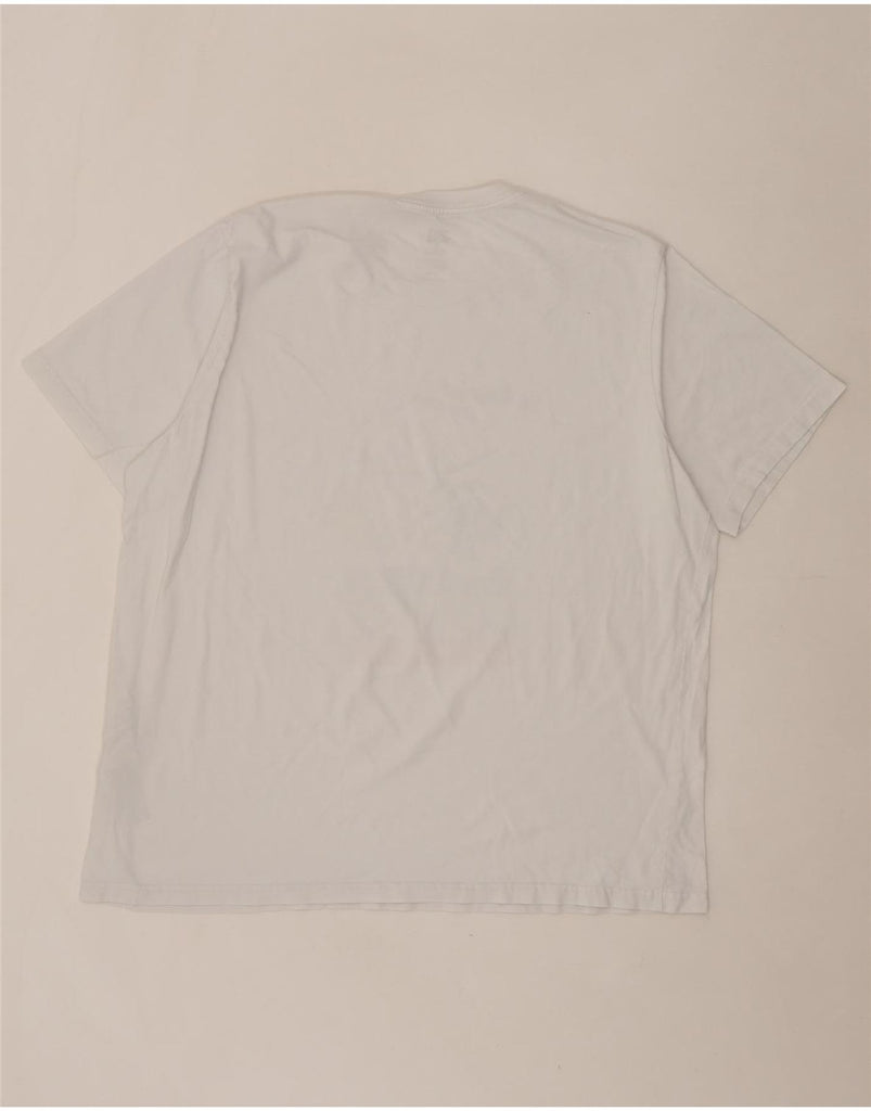 LEVI'S Mens Peanuts Graphic T-Shirt Top XL White Cotton Vintage Levi's and Second-Hand Levi's from Messina Hembry 