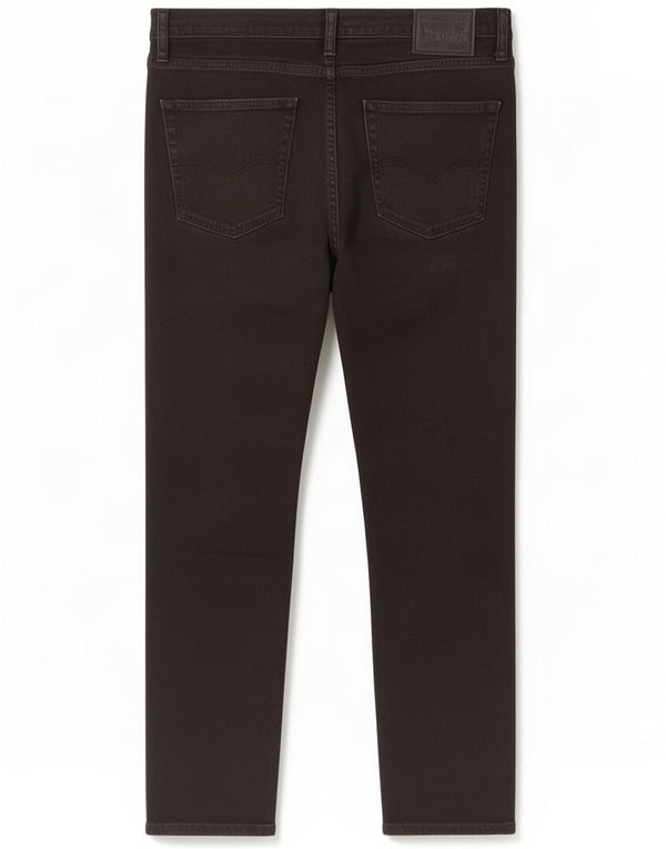 Levi's Mens 502 Tapered Jeans W32 L30 Black Cotton