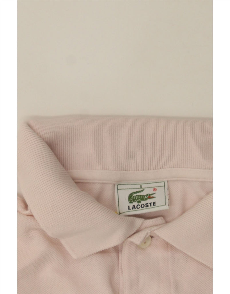 LACOSTE Mens Polo Shirt Size 5 Large Pink Vintage Lacoste and Second-Hand Lacoste from Messina Hembry 