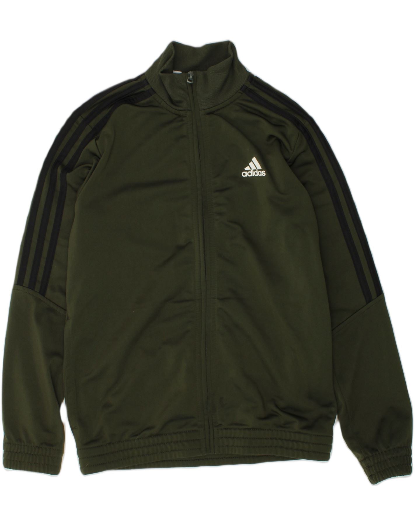 Boys khaki sales adidas tracksuit